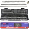 Set punte trapano SDS+ 11pz Ø5-20mm spirale S4 per cemento armato con scatola