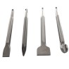 Set scalpelli 4pz 250mm attacco SDS Plus per calcestruzzo e muratura