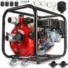 Motopompa a scoppio 2" 7CV 223cc 4 tempi OHV portata 36000L/h sollevamento 65m