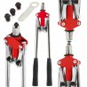 Rivettatrice manuale 2,4-4,8mm 540mm con 3 testine intercambiabili