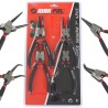 Set pinze Seeger per anelli elastici interni ed esterni 4 pz 180mm 7"