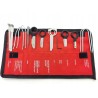 Set universale rimozione radio e navigatore auto 20 pezzi con custodia