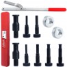 Set attrezzi blocco frizione 52cm apertura 4-22cm con adattatori 6-16mm