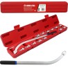 Set smontaggio tensionatori 15pz con chiave piegata 45,5cm TORX E10-E18