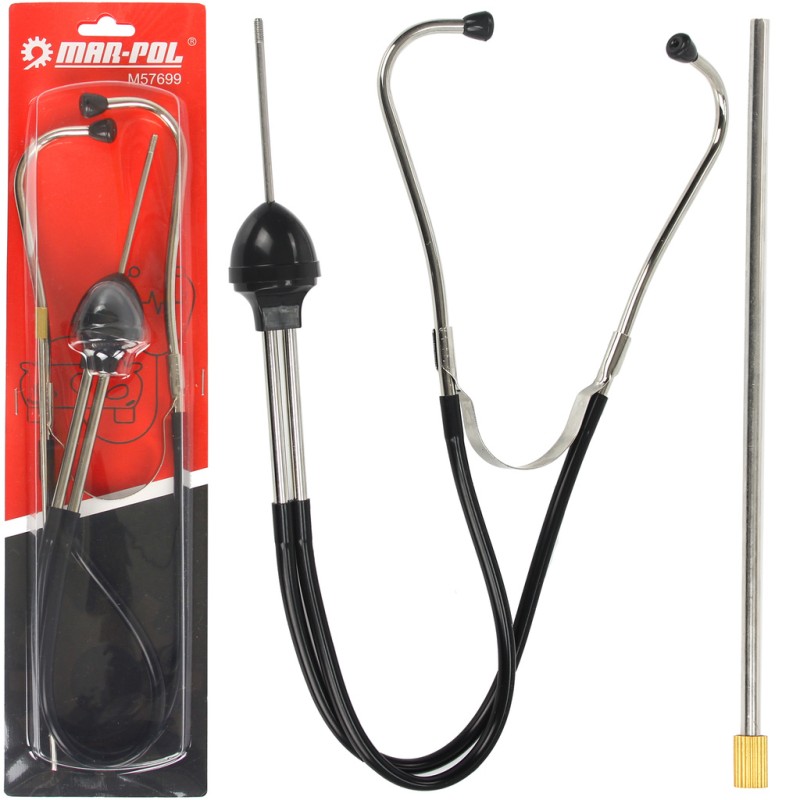 Stetoscopio Sonda Flessibile Officina Meccanica per Motori Rumori Diagnosi Auto Strumento per diagnostica Meccanico Auto Moto