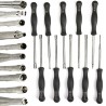 Set cacciaviti regolazione carburatore 10 pezzi in acciaio inox con astuccio