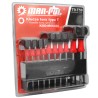 Set chiavi Torx T9-T50 10 pz doppia punta con manico in gomma e supporto