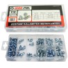 Set testine ingrassatore 110 pezzi M6-M10 con custodia