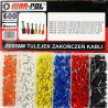 Set terminali cavi elettrici 600 pezzi AWG12-AWG22 con custodia