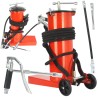 Ingrassatore pneumatico 6L 36MPa tubo 4m a leva con ruote e 2 estremità