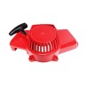 Starter avviamento a strappo autoavvolgente per motopompa 1" Ø43 mm 80 mm fori