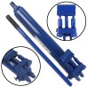 Cilindro idraulico per gru 8T 66-106cm corsa 40cm diametro 7,5cm con pompa doppia