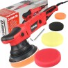 Lucidatrice elettrica 2100-5000 giri/min Ø150mm con 4 spugne e 6 livelli velocità