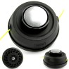 Testina per decespugliatore M10x1,25mm filo 1,5-3mm in plastica rinforzata