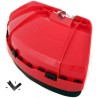 Parasassi con lama per decespugliatore Ø26mm in metallo con supporto completo
