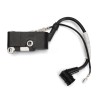 Bobina accensione motosega 5200 fissaggio 2 viti 33mm 69x32mm ricambio