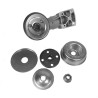 Coppia conica per decespugliatore Ø28mm albero trasmissione quadrato in metallo