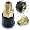 Raccordo rapido femmina 1/4" in ottone per impianti e sistemi pneumatici