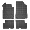 Tappetini compatibili con Dacia Logan I 2008-2014, su misura in Gomma