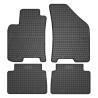 Tappetini compatibili con Daewoo Nubira 2003-2009, su misura in Gomma