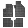 Tappetini compatibili con Ford Ka II 2008-2016, su misura in Gomma