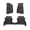 Tappetini compatibili con Jeep Wrangler 4xe dal 2021 in poi, su misura in Gomma TPE