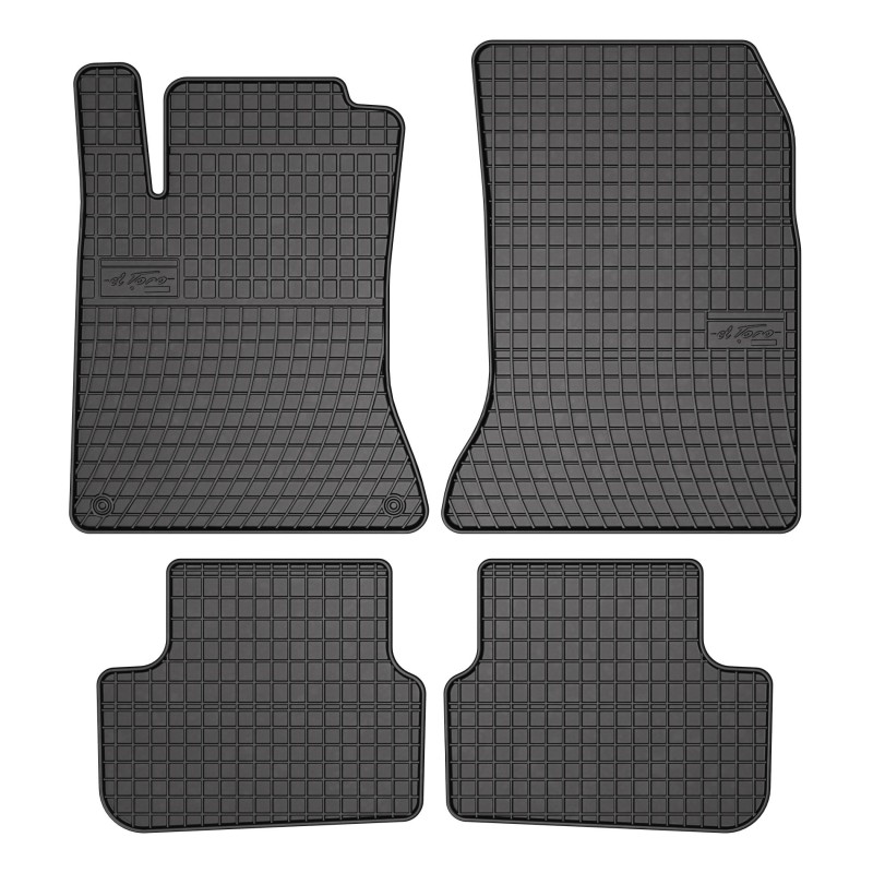 Tappetini in Gomma ElToro per Mercedes-Benz CLA C117 2012-2018
