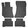 Tappetini compatibili con Mercedes-Benz Classe E W212 2009-2016, su misura in Gomma