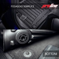 Tappetini in Gomma Proline per Mercedes-Benz Sprinter W903 1995-2006