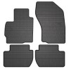 Tappetini compatibili con Mitsubishi Outlander II 2006-2012, su misura in Gomma