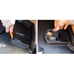 Vasca Baule in Gomma Proline per Nissan Cube III 2008-2019
