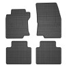 Tappetini compatibili con Nissan X-Trail III 2013-2021, su misura in Gomma