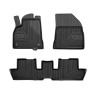Tappetini compatibili con Peugeot 3008 I 2009-2016, su misura in Gomma TPE