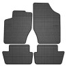 Tappetini compatibili con Peugeot 308 I 2007-2013, su misura in Gomma