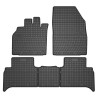 Tappetini compatibili con Renault Scenic III 2009-2016, su misura in Gomma