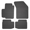 Tappetini compatibili con Suzuki Swift IV 2004-2010, su misura in Gomma