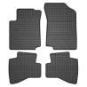 Tappetini compatibili con Toyota Aygo II 2014-2022, su misura in Gomma