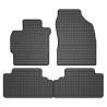 Tappetini compatibili con Toyota Corolla X 2006-2013, su misura in Gomma