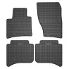 Tappetini compatibili con Volkswagen Touareg II 2010-2018, su misura in Gomma