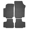 Tappetini compatibili con Volkswagen UP! 2011-2023, su misura in Gomma
