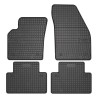 Tappetini compatibili con Volvo V50 2004-2012, su misura in Gomma
