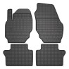 Tappetini compatibili con Volvo V70 III 2007-2016, su misura in Gomma