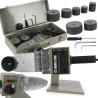 Polifusore per saldatura tubi PE PP PB 1100W Ø16-63mm 230V 0-300°C con valigetta