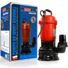 Pompa sommersa elettrica 750W portata 18.000 l/h per acque sporche da 2"